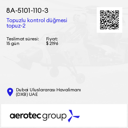 8А-5101-110-3 Topuzlu kontrol düğmesi topuz-2