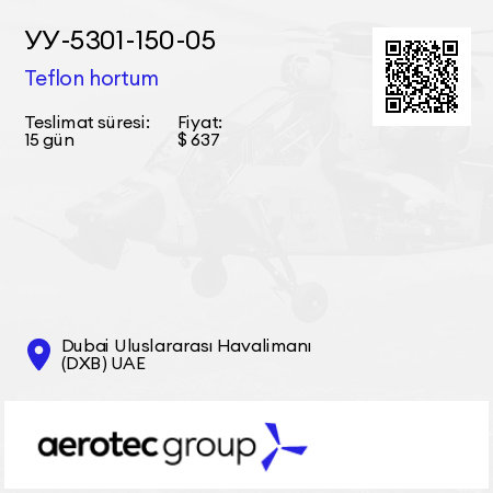 УУ-5301-150-05 Teflon hortum