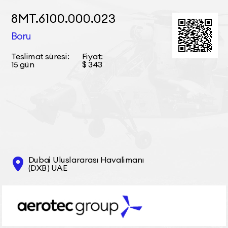 8МТ.6100.000.023 Boru