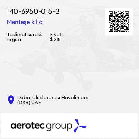 140-6950-015-3 Menteşe kilidi