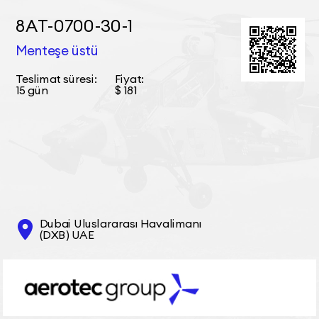 8АТ-0700-30-1 Menteşe üstü