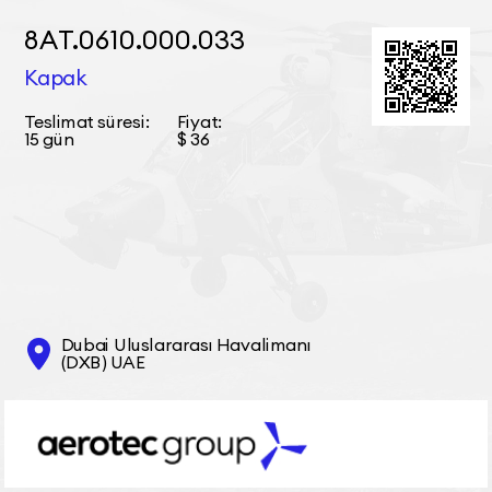 8АТ.0610.000.033 Kapak