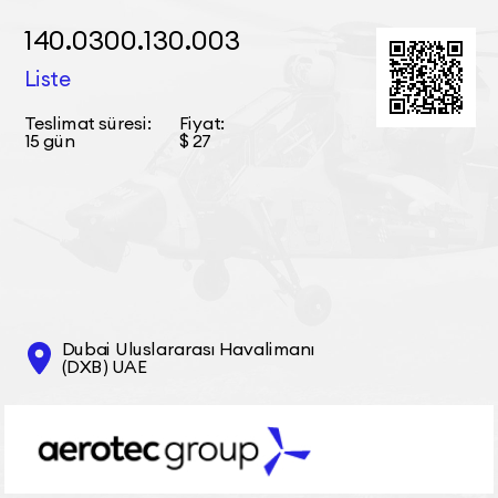 140.0300.130.003 Liste