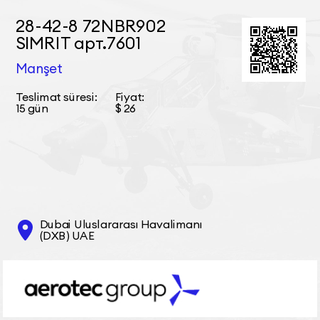 28-42-8 72NBR902 SIMRIT арт.7601 Manşet