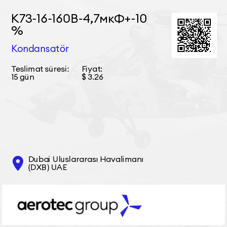 К73-16-160В-4,7мкФ+-10% Kondansatör